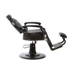 Sillón de Barbero Buzz Black Negro Vintage - Weelko -Weelko -Sillones barbero