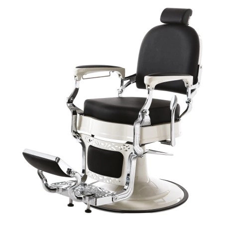 Black Master Barber Chair Vintage Retro by i-Medstetic -i-Medstetic -Barber chairs