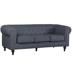 Sillón de espera Chester tres plazas gris -i-Medstetic -Sillones de espera
